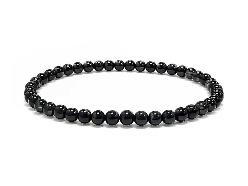 incienso en Pulsera de Ónix A cuentas 4mm