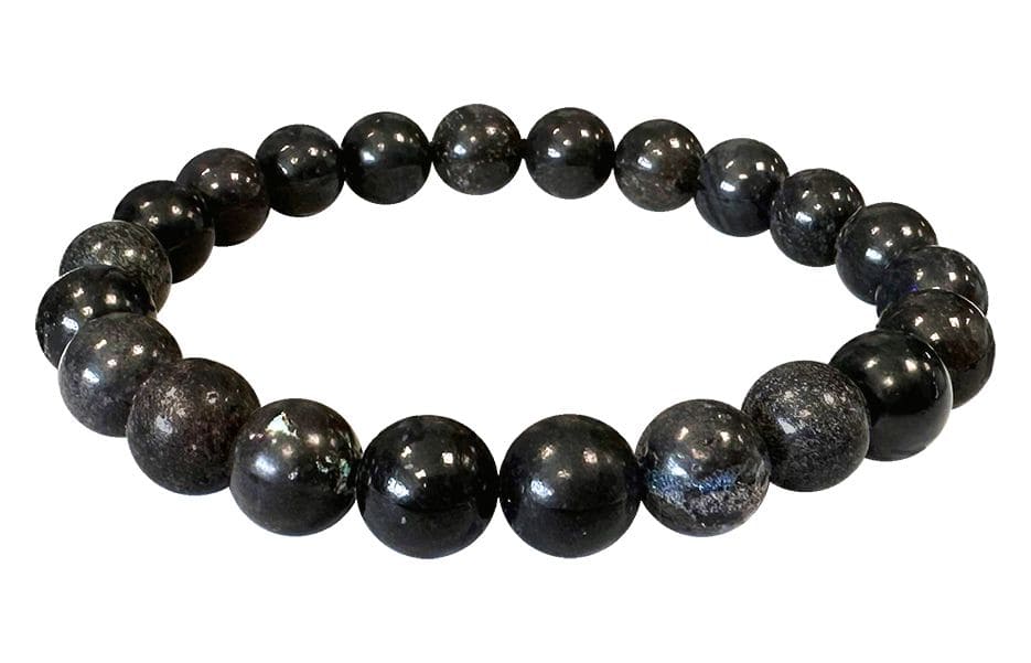 Pulsera Cuentas de Ópalo Negro 8-9mm