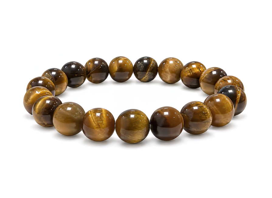 incienso en Pulsera de Ojo de Tigre A cuentas de 10mm