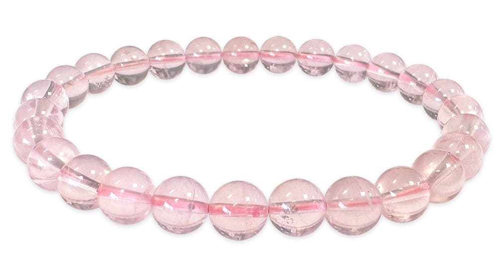 Pulsera Cuarzo Rosa perlas AA 6-7mm