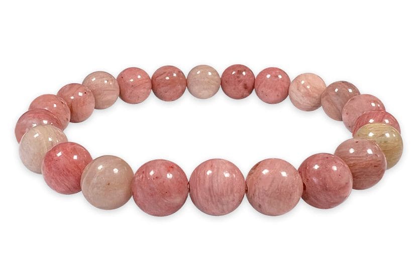 Pulsera de Australiana Rhodonite perles 8mm.