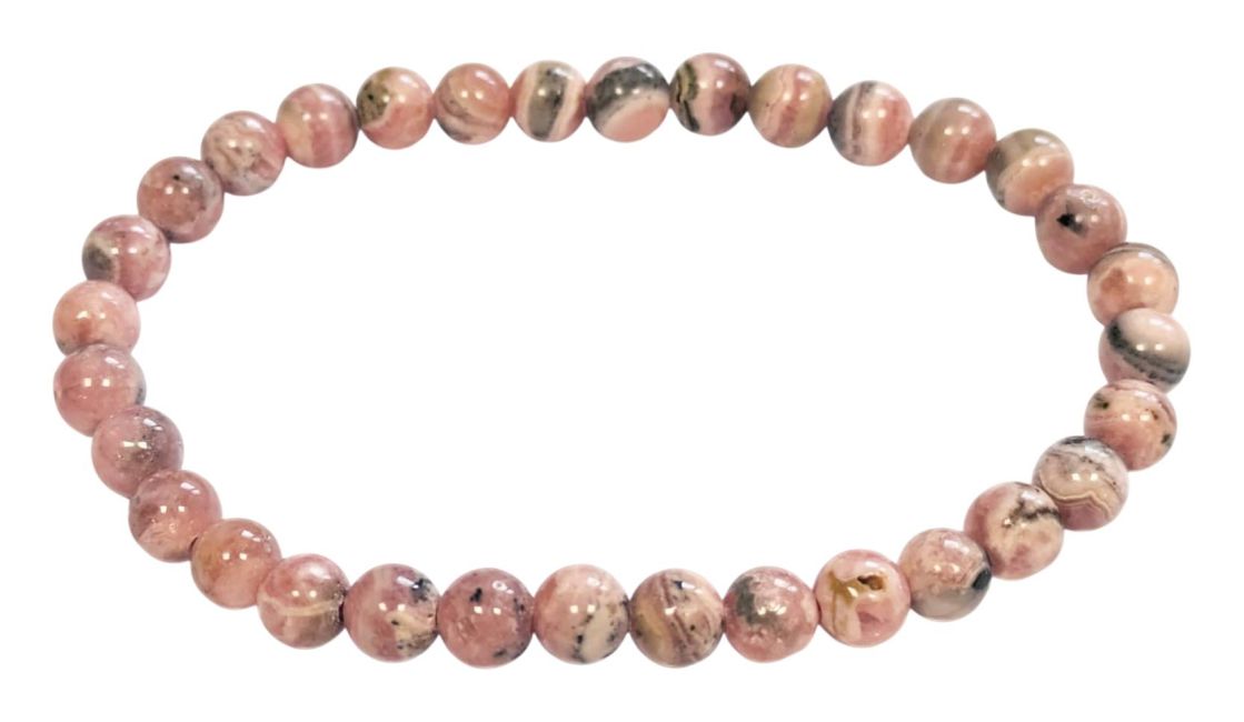 incienso en Pulsera de Rodocrosita Argentina A cuentas de 5-6mm