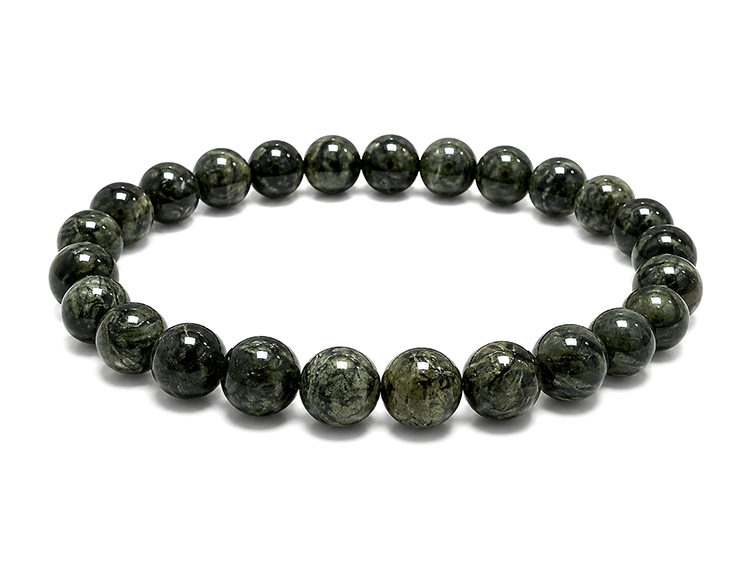 incienso en Pulsera de Serafinita A cuentas 7.5-8.5mm
