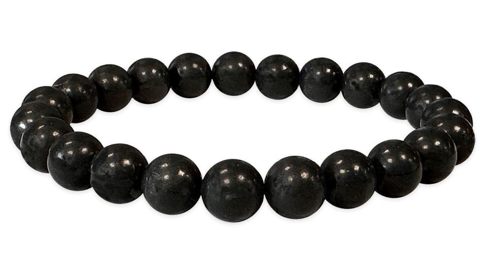 Pulsera shungite A perles 8mm