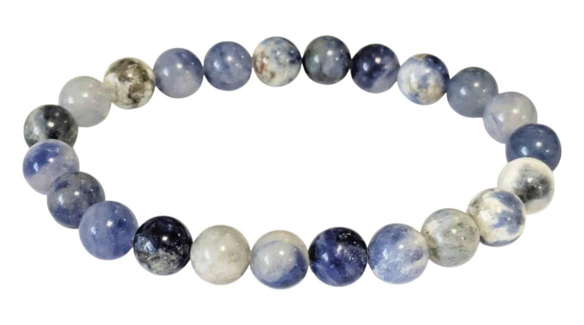 Pulsera Sodalita perlas 8mm