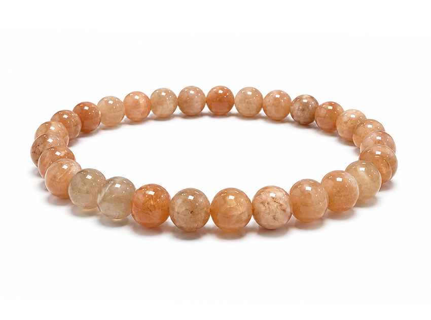 incienso en Pulsera Piedra del Sol AB cuentas 6mm