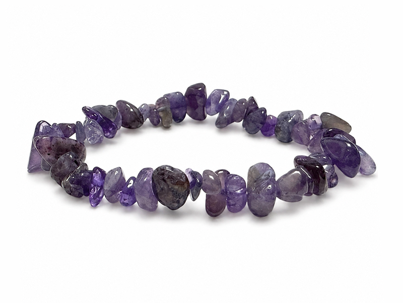 Pulsera chips de Amatista A 5-8mm