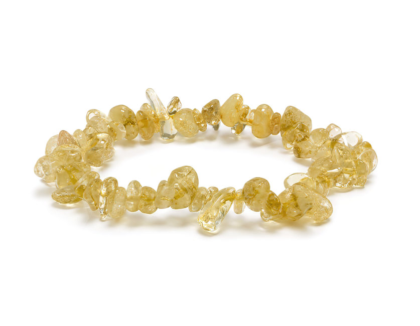 Pulsera de Chips de Citrino Natural A 5-8mm