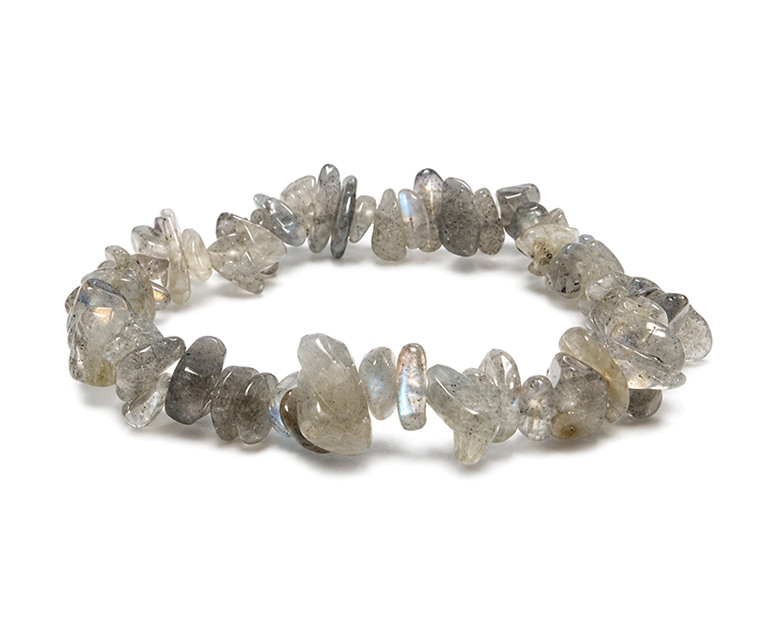 Pulsera de Chips de Labradorita AA 5-8mm