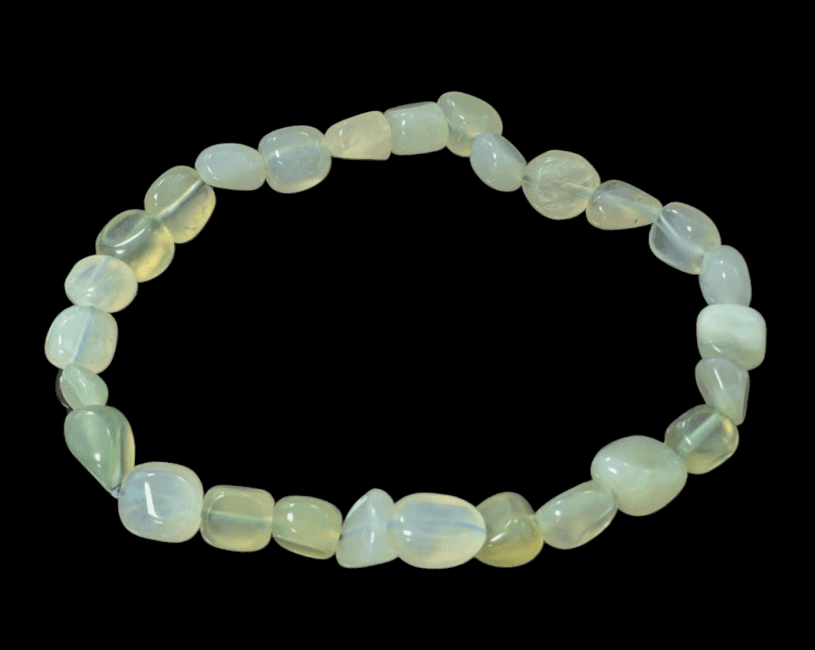incienso en Pulsera de Jade de la China A piedras enrolladas
