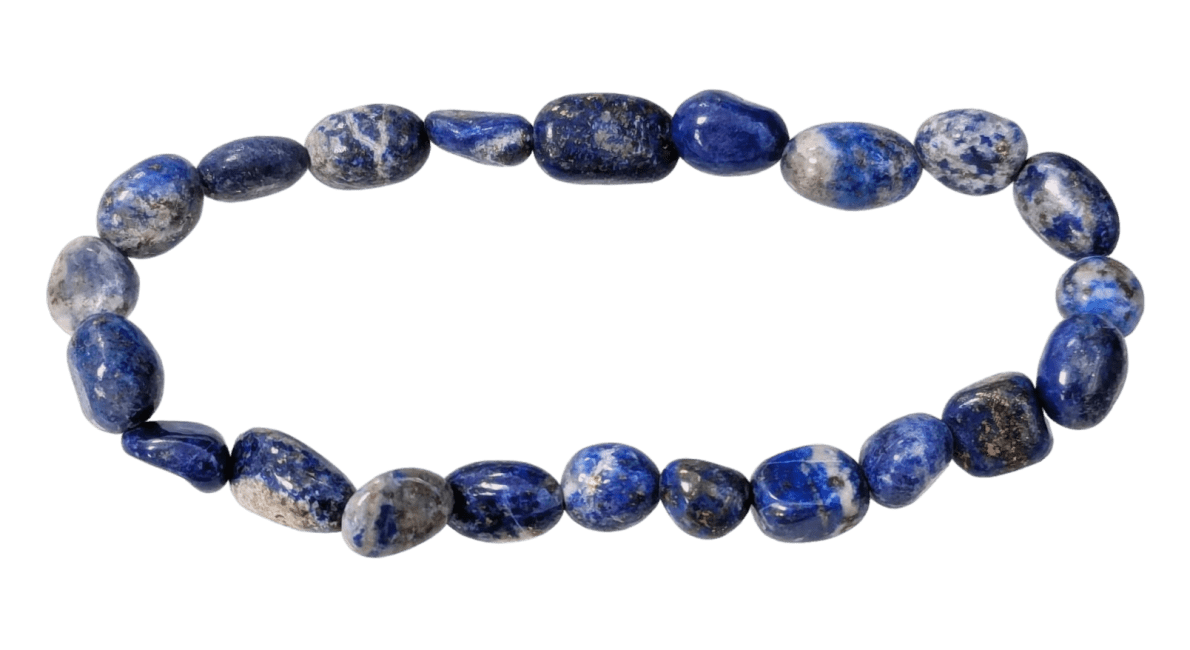 incienso en Pulsera de Lapis Lazuli A Rolled Stone