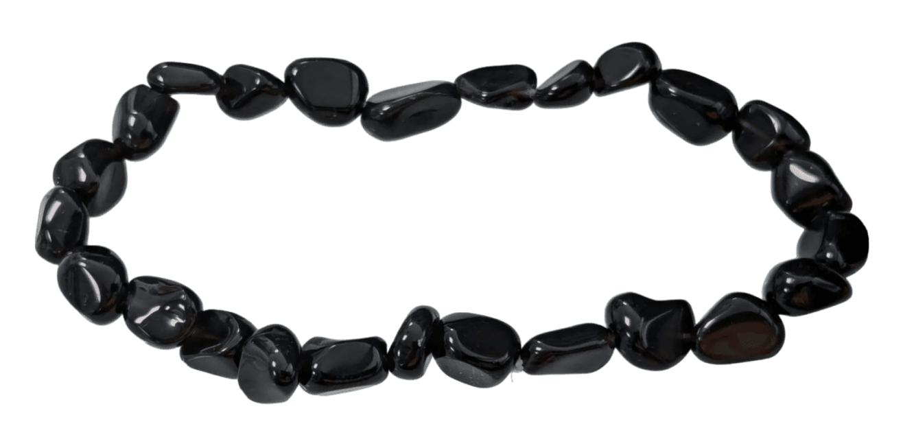 incienso en Pulsera de obsidiana negra A Rolled Stone