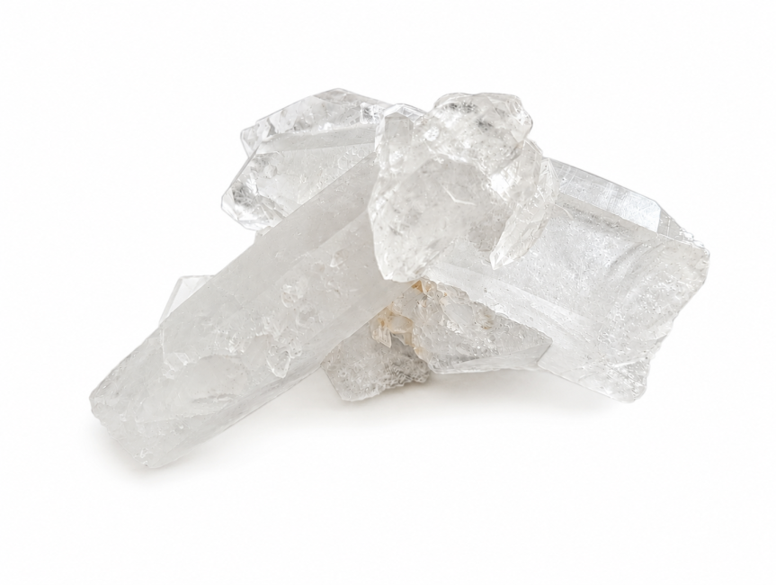 incienso en Drusa de cristal de roca 0,139 kg