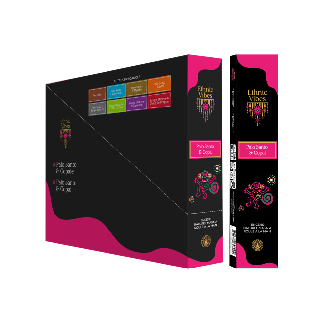 Incienso Fragrances & Sens Ethnic Vibes Palo Santo & Copal Masala 15g