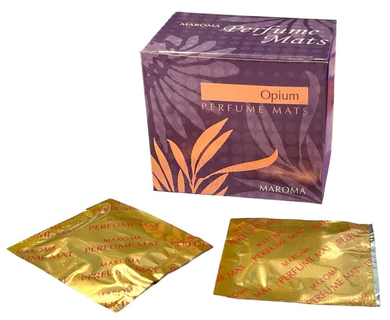 incienso en Tabletas aromáticas con aceites esenciales Opium x10