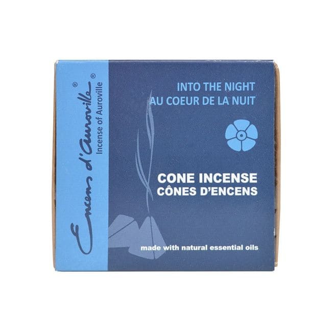incienso en Auroville Into The Night Incienso 5x10 Conos