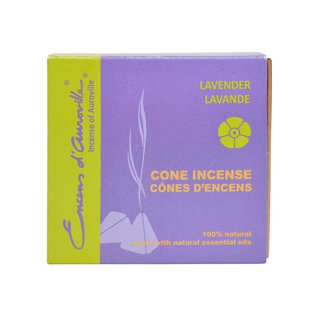 Incienso Lavanda Auroville 5x10 Conos