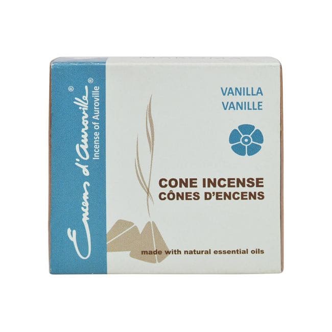 incienso en Incienso Auroville Vainilla 5x10 Conos