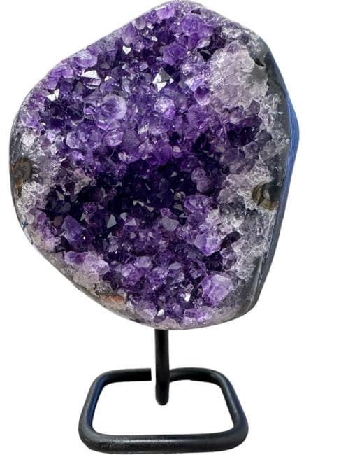 Geoda de amatista Uruguay AA sobre base 2,3kg