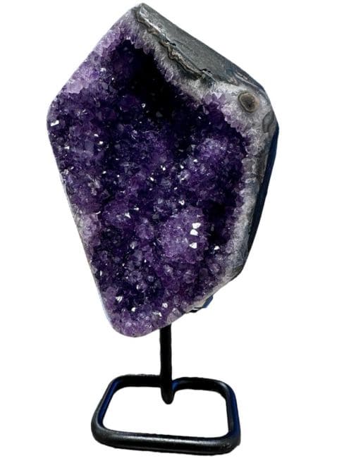 Geoda de amatista Uruguay AA sobre base 2,3kg