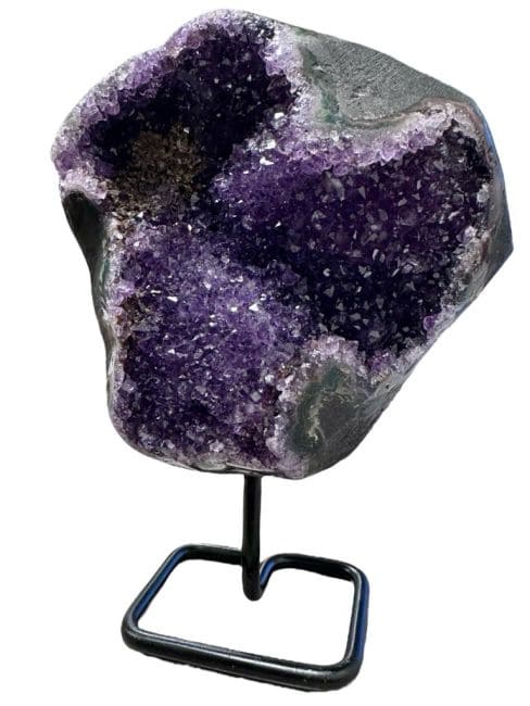 Geoda de amatista Uruguay AA sobre base 3,48kg