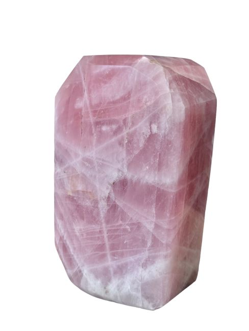 Bloque de Cuarzo Rosa Pulido 1.621kg