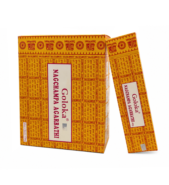 incienso en Incienso Goloka Nag Champa Masala 40g