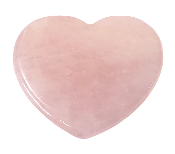 Cuarzo Rosa Corazón Gua Sha Masaje A+