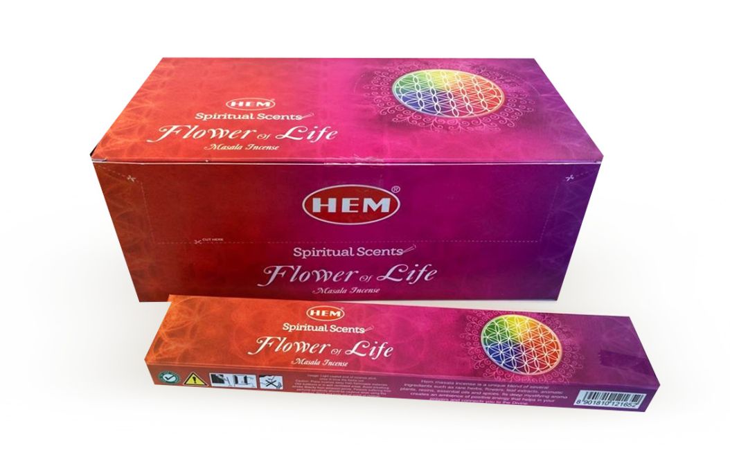 Hem Flower of Life incienso masala premium 15g