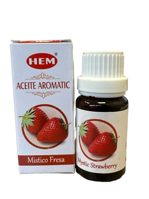 Hem Aceite Perfumado Fresa 10ml x 12