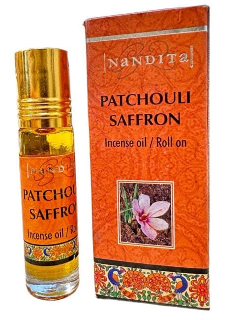 Nandita Patchouli Aceite aromático Azafrán 8ml