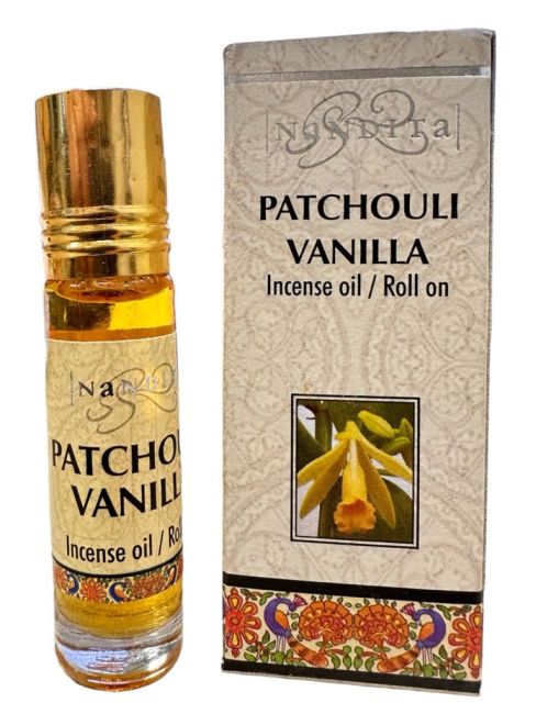 Aceite aromático Nandita Pachulí Vainilla 8ml