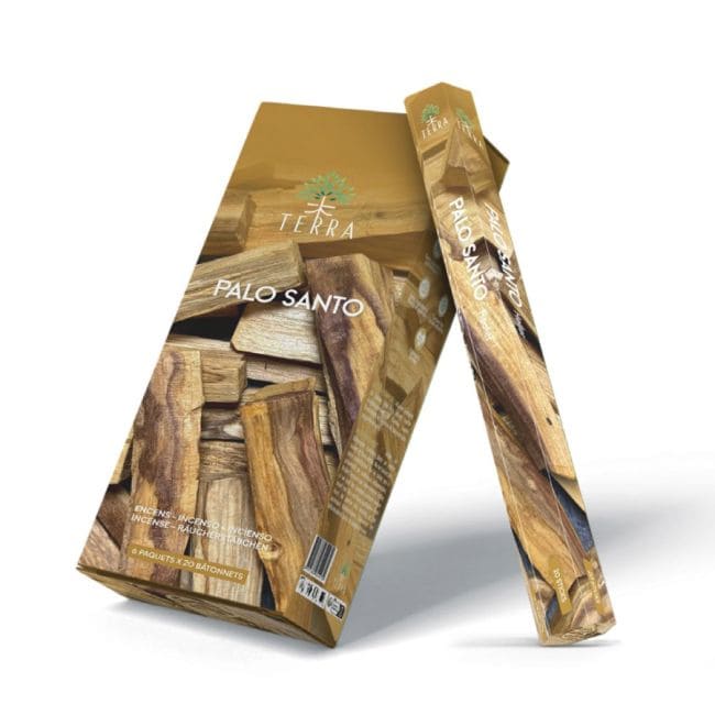 incienso en Incienso Terra Palo Santo hexa sin carbón 30grs