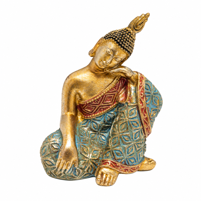 incienso en Jardín Zen con Buda Pensativo 12,5 cm|es