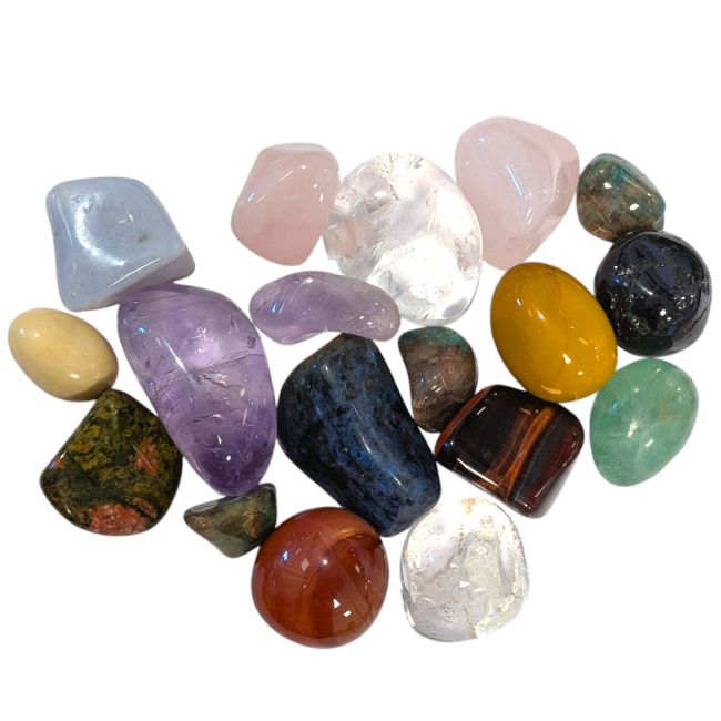incienso en Mezcla de piedras naturales pulidas – 250 g