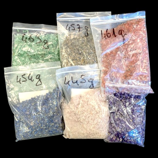 incienso en Paquete de gravilla de piedra natural – 6 variedades surtidas