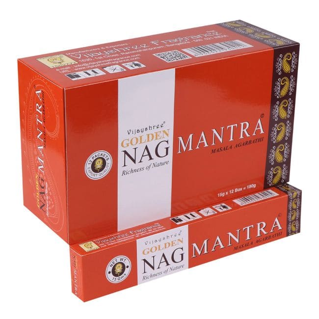 Incienso Vijayshree Golden Nag Mantra 15g