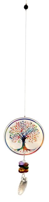 Árbol de la Vida de Cristal/ 7 Chakras 45 cm