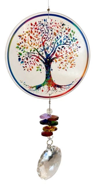 Árbol de la Vida de Cristal/ 7 Chakras 45 cm