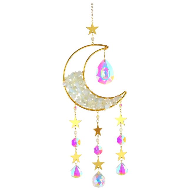 Móvil Sol y Luna de Opalita