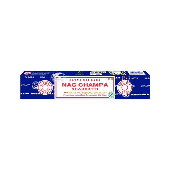 incienso en Incienso Satya Sai Baba Nag Champa 15g|es