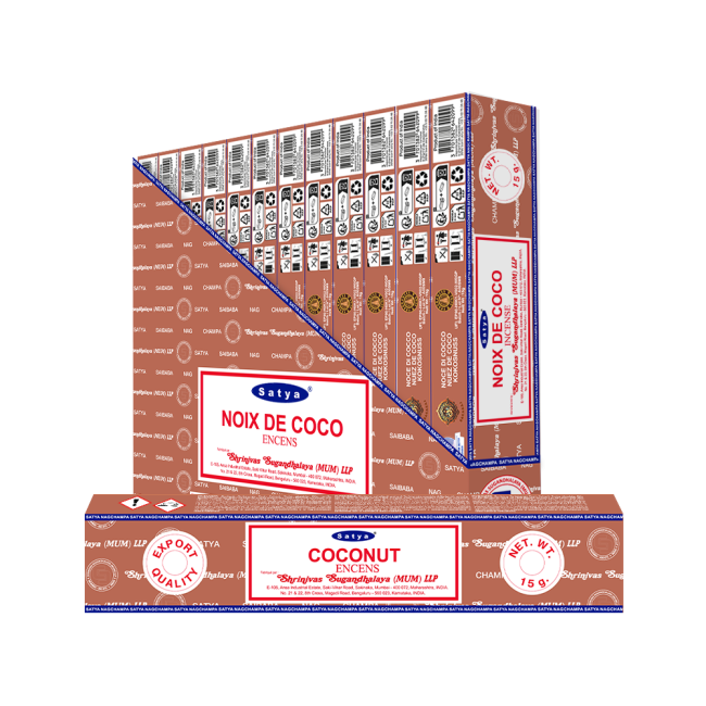 Incienso de coco Satya 15 g