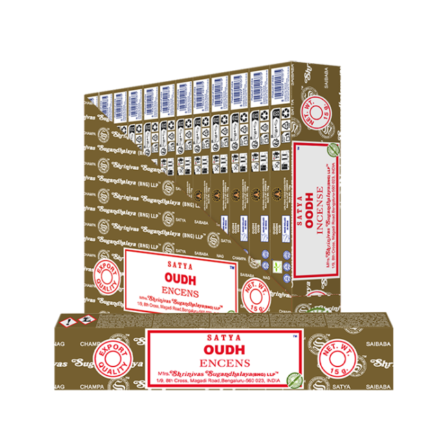 Incienso Satya Oudh Masala 15g
