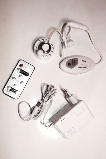 Opción de sistema de nebulización por infrarrojos para teléfono