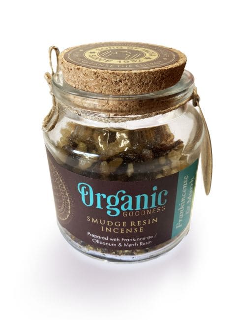 Organic Goodness Smudge  Incienso, Oliban y Mirra x 2 uds