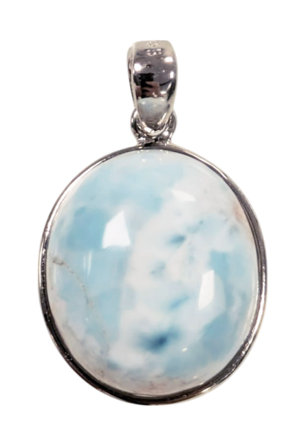 incienso en Colgante Larimar AA Plata 925 2.7g