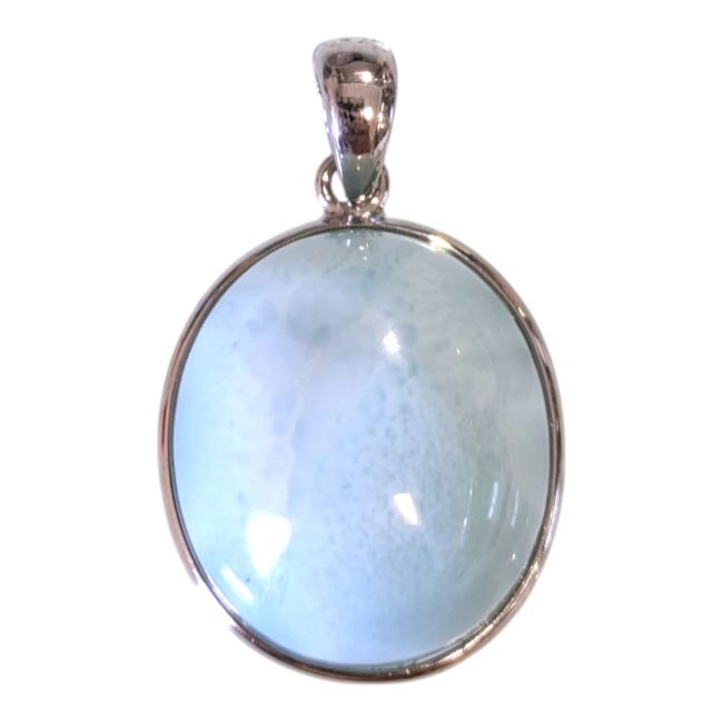 Colgante de Larimar AA en plata de ley 925 de 2,38 g