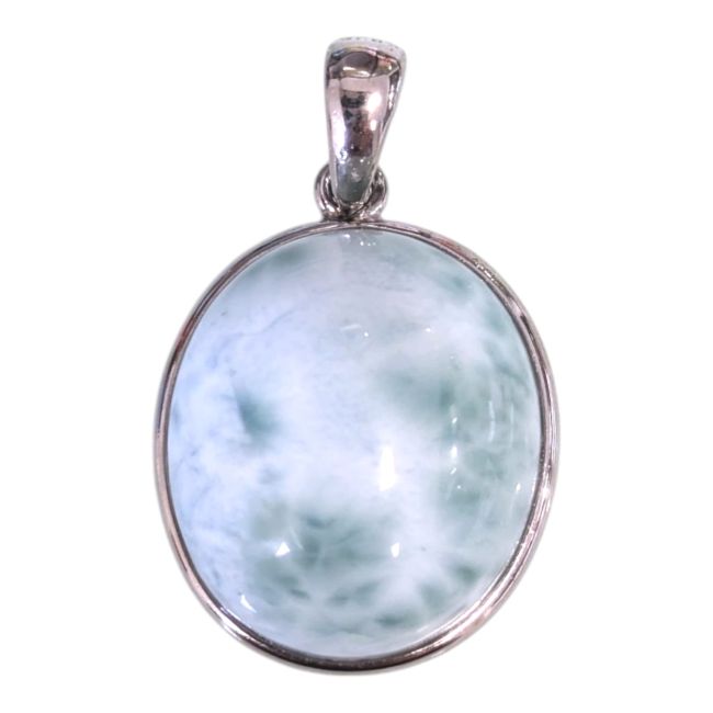 Colgante de larimar en plata de ley 925 AA 2,23 g