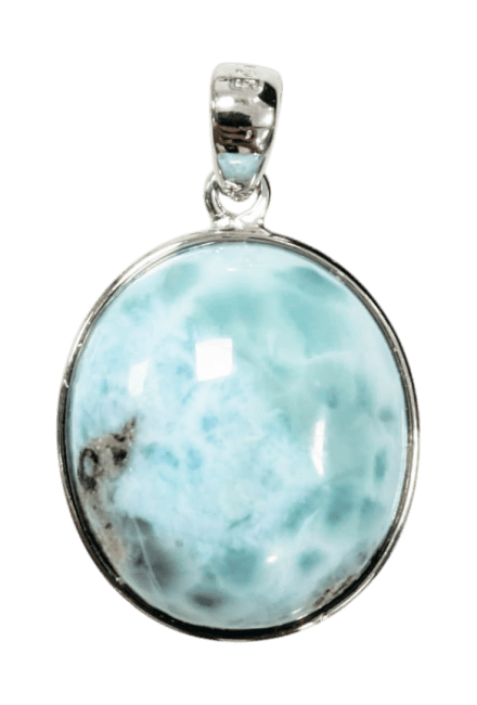 incienso en Colgante Larimar AA Plata 925 2.91g