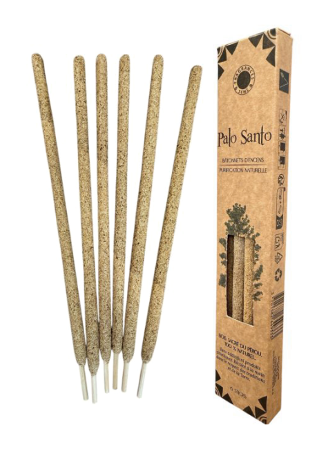 Incienso Palo Santo 6 Varillas Naturales 18 gr